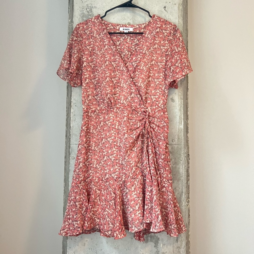 BB Dakota Pink Floral Dress